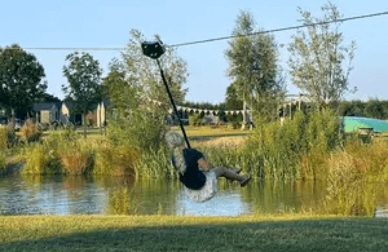 Playground and play pond