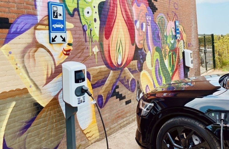 Electric charging stations