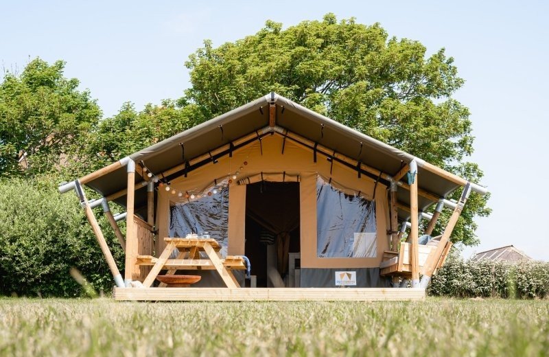 Our new safari tents are coming soon!