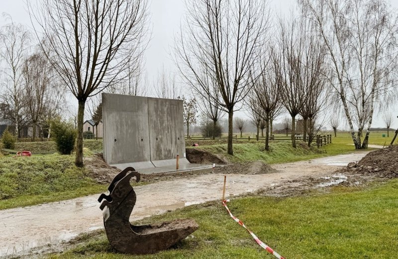 Work in progress: new outdoor showers