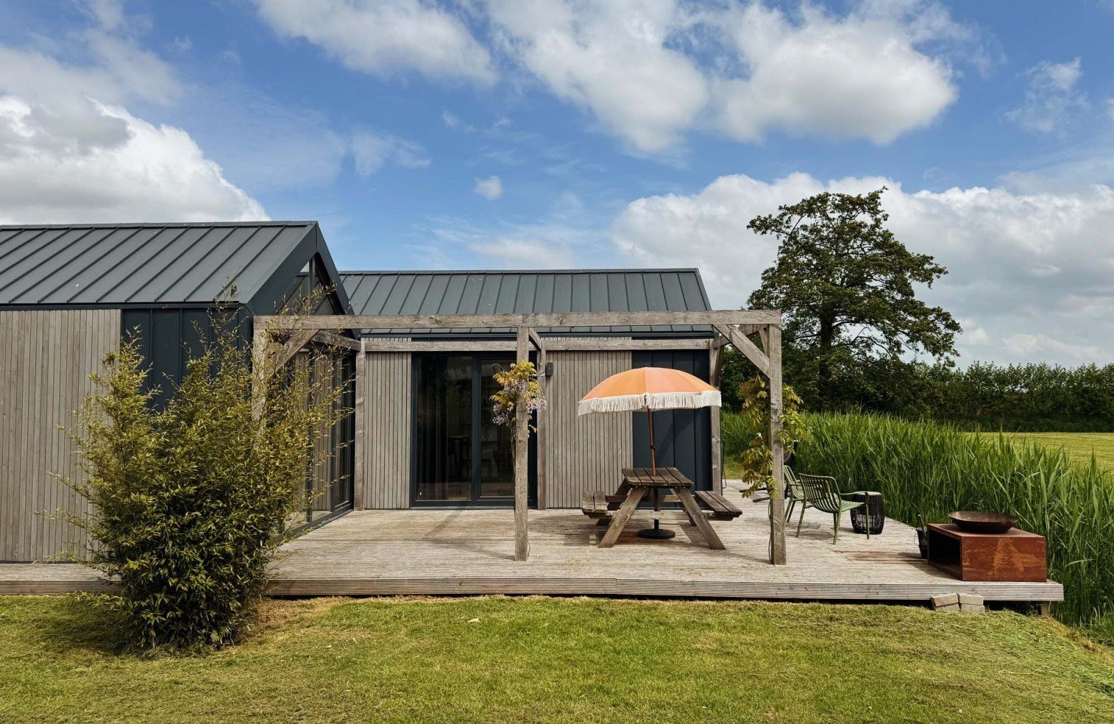 Urban Lodge with sauna Weidezicht